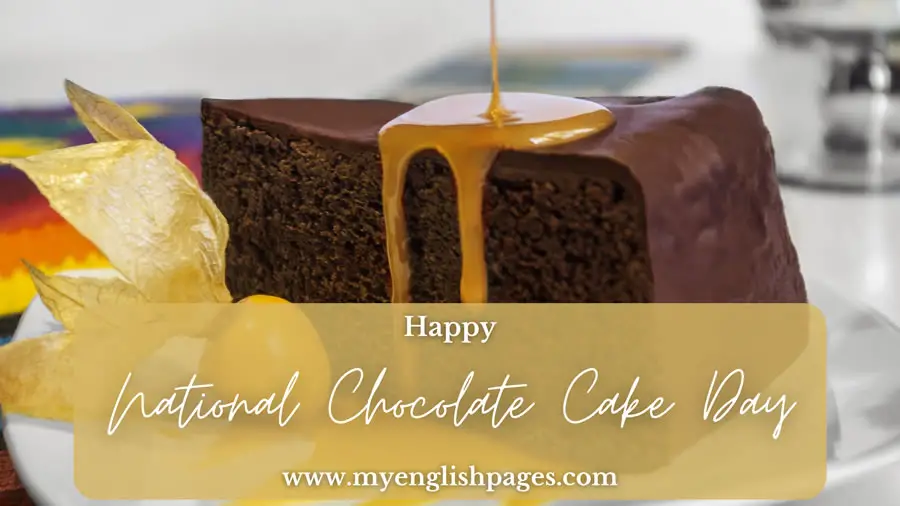 Reading Comprehension About The National Chocolate Cake Day