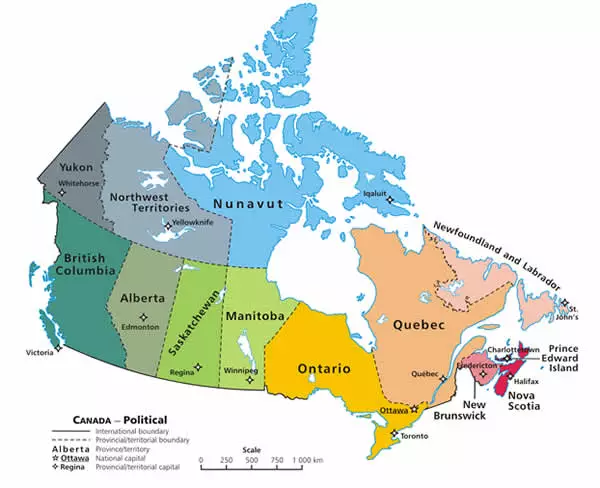 Canada's Map