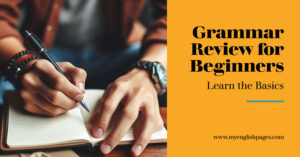 Grammar Review for Beginners Lesson Plan