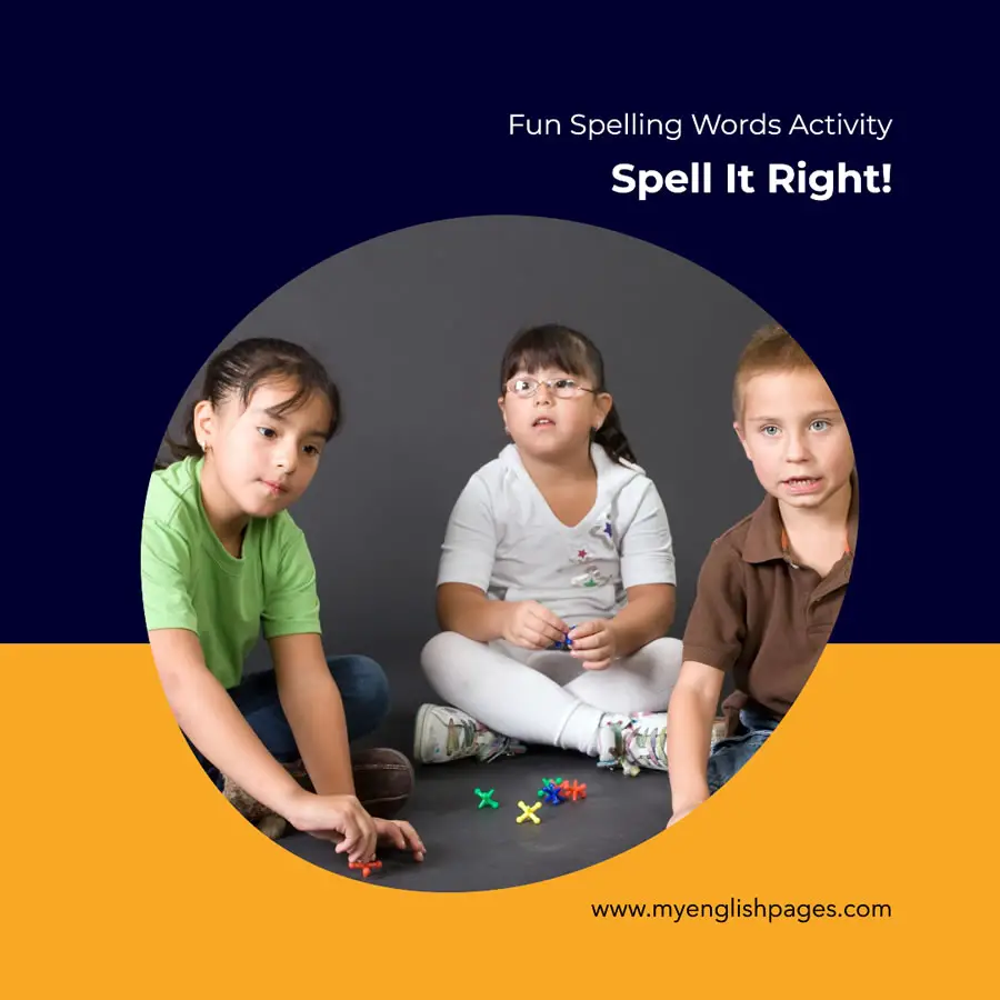 Spelling Words Activity