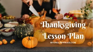 Thanksgiving Lesson Plan For ESL Students