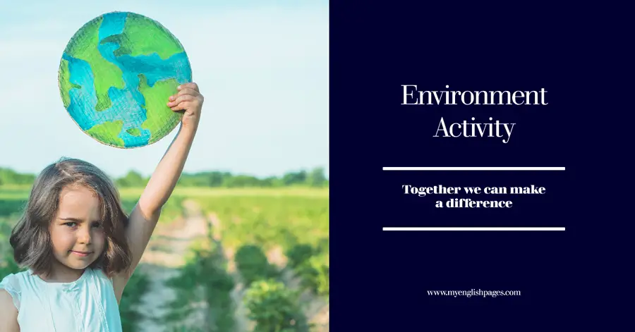 Environment Activity Lesson Plan