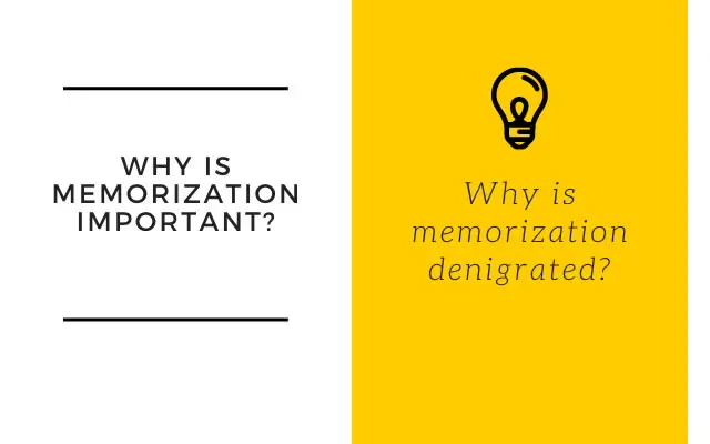 Memorization in language learning: Why is memorization important?