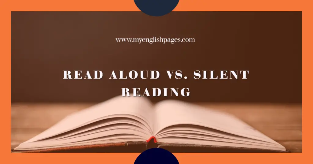 Reading Aloud Vs Silent Reading