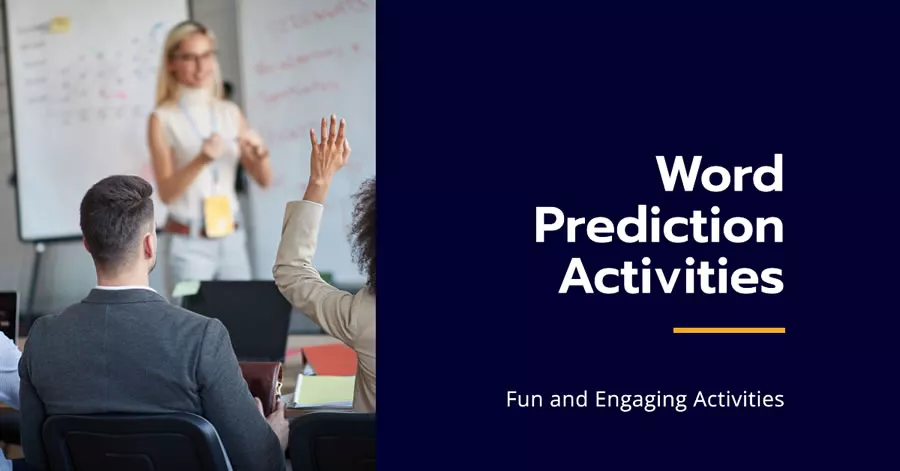 Word Prediction Activities