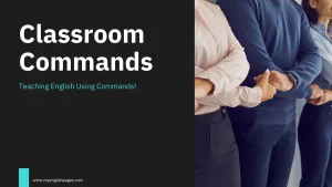 Classroom Commands To Teach English