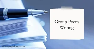 Writing a Group Poem