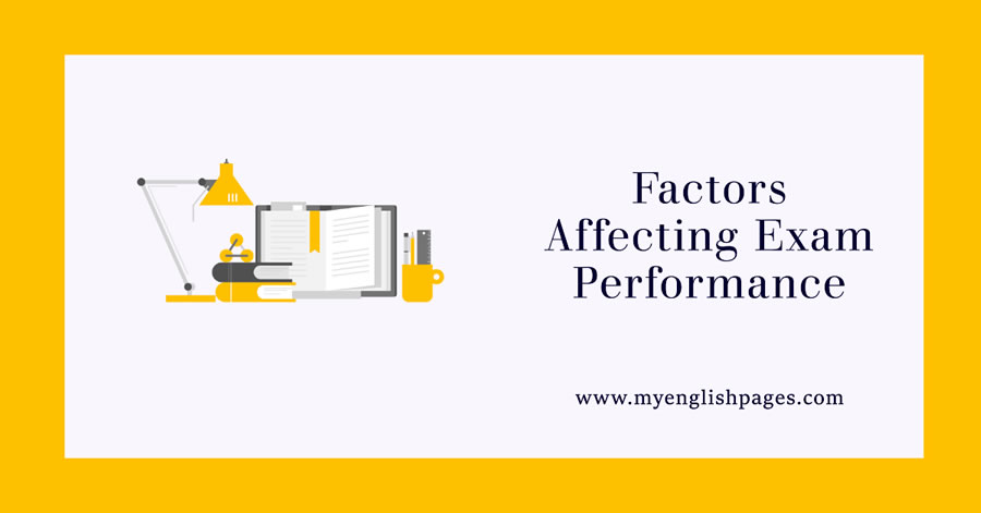 Factors affecting exam performance