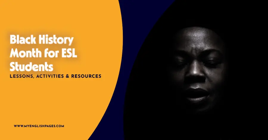 Black History Month for ESL Students Lessons, Activities & Resources