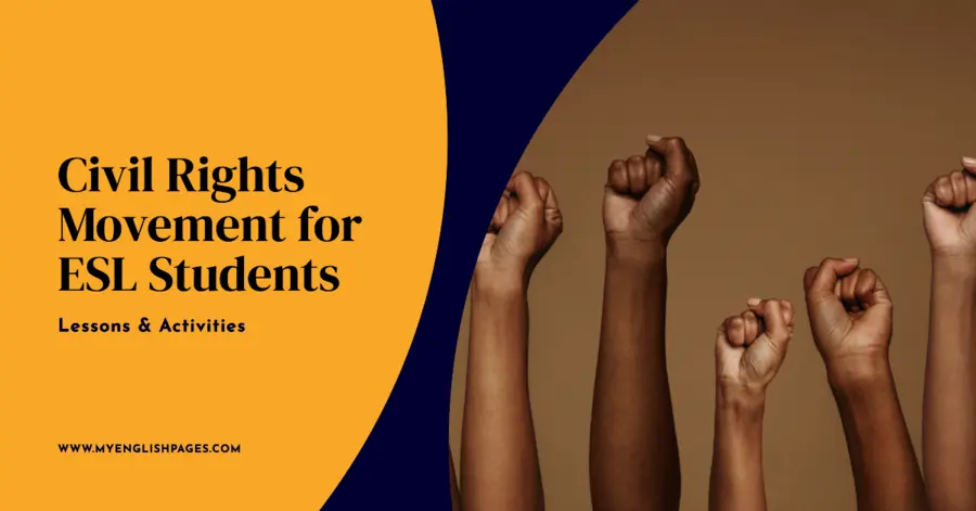 Civil Rights Movement for ESL Students Lessons and Activities