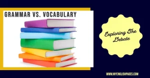 Which is more important to teach grammar or vocabulary