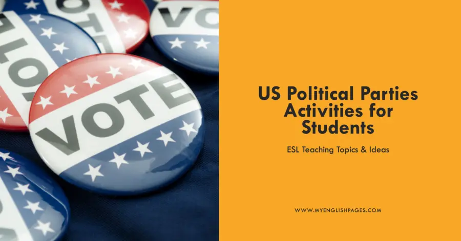 US Political Parties Activities for Students