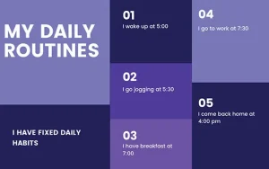 Simple Present Tense Worksheet PDF For Daily Habits And Routines