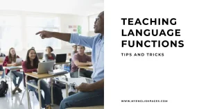 How to teach language functions