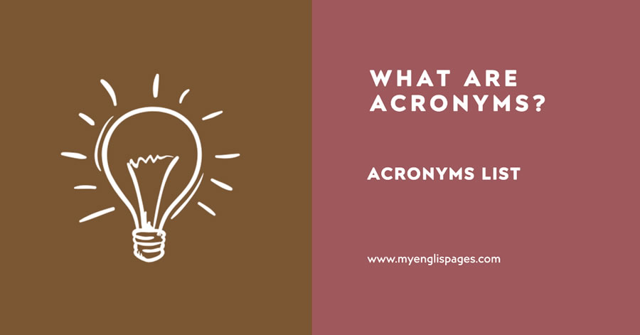 Acronyms Definition
