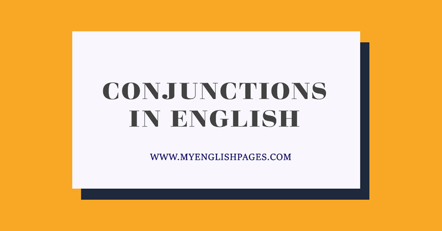 Conjunctions In English