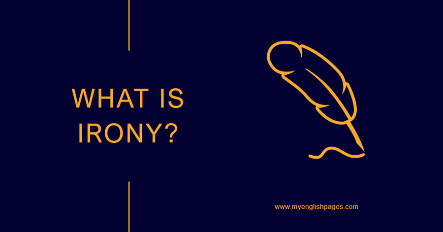 Defining Irony (Figure of Speech)