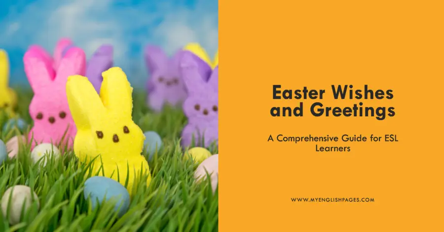 Easter Wishes and Greetings for English Learners
