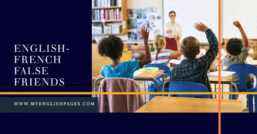 English-French False Friends