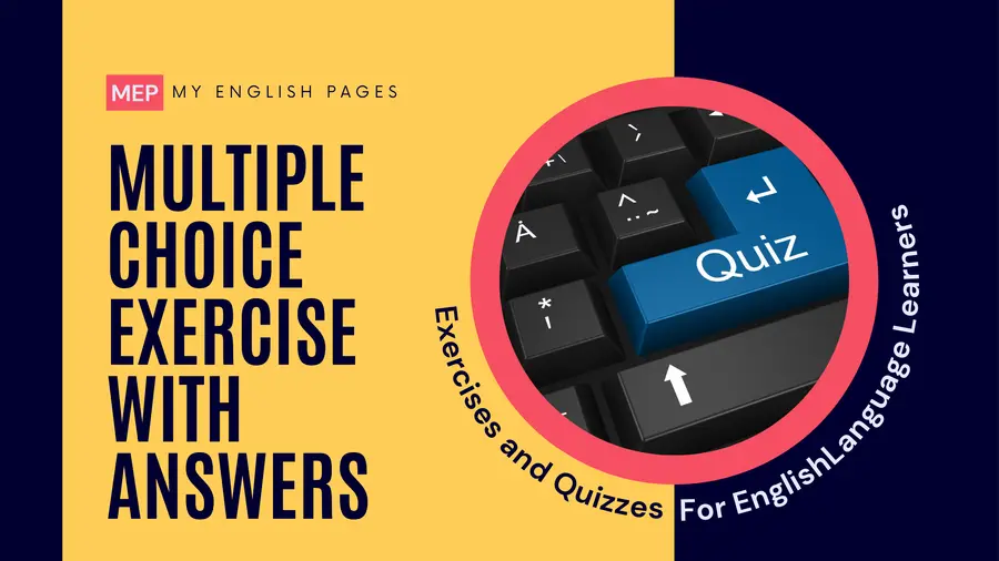 Articles Multiple Choice Exercises