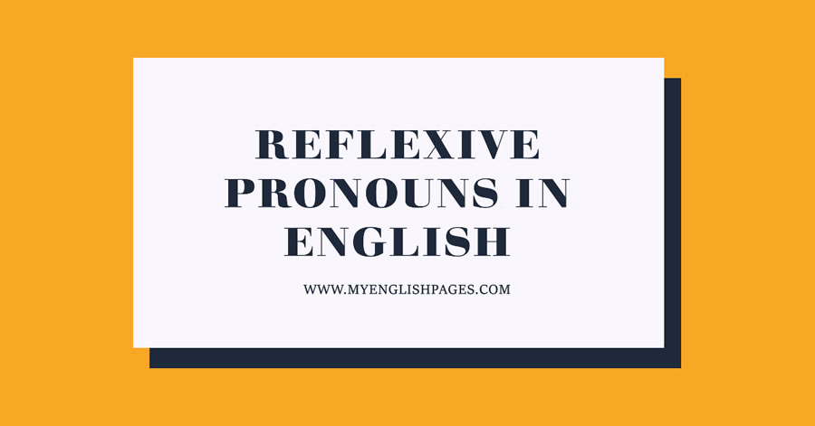 Reflexive Pronouns In English