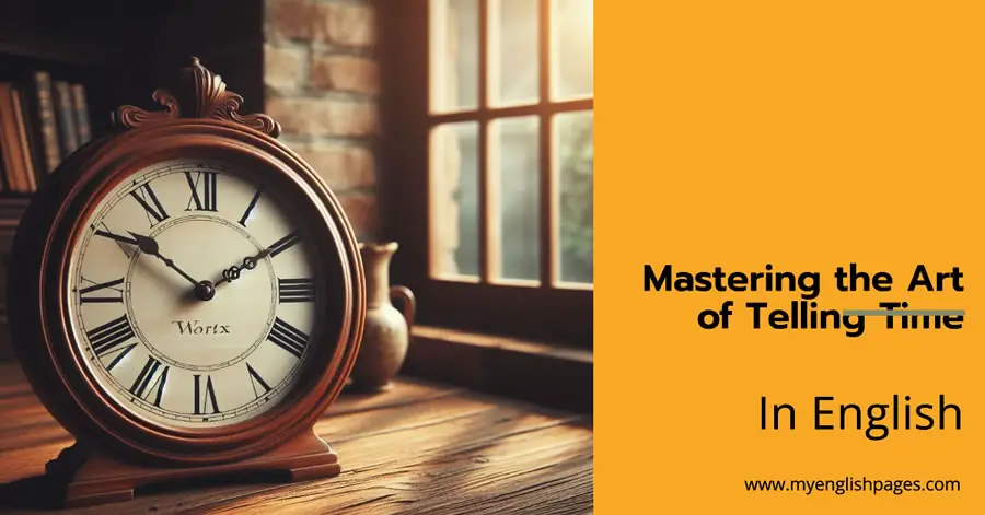 Telling The Time In English (Useful Expression)