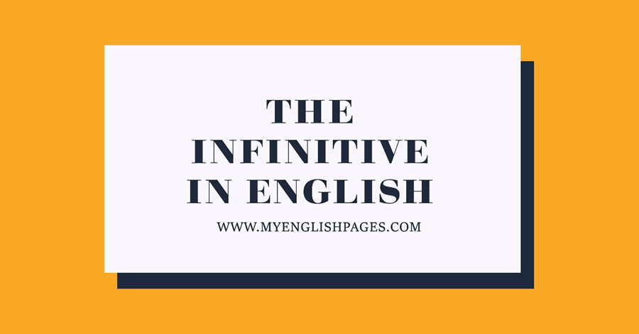 The Infinitive In English