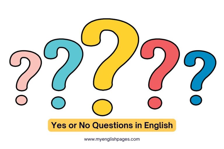 Grammar Lessons: Rules For Forming Yes Or No Questions In English (Easy ...
