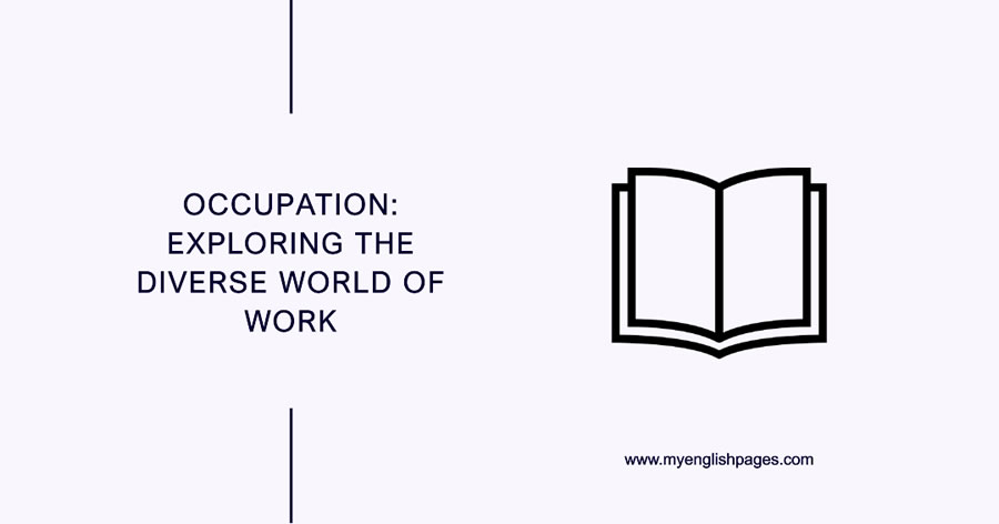 Types of Occuapation