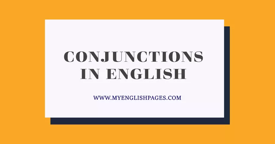 Conjunctions In English