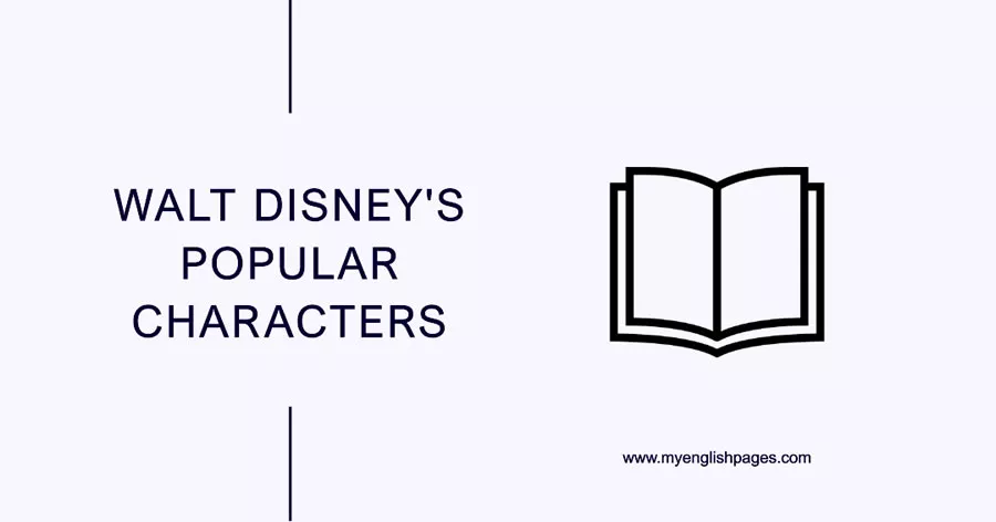 Walt Disney's Popular Characters