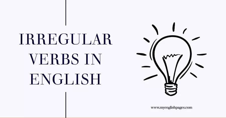 Irregular Verbs In English