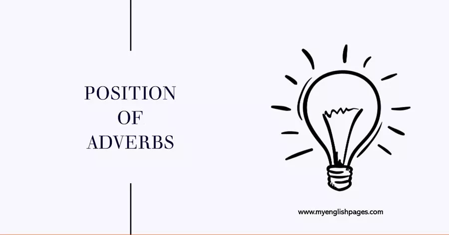 Position Of Adverbs In English
