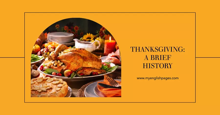 History of Thanksgiving (Listening Activity)