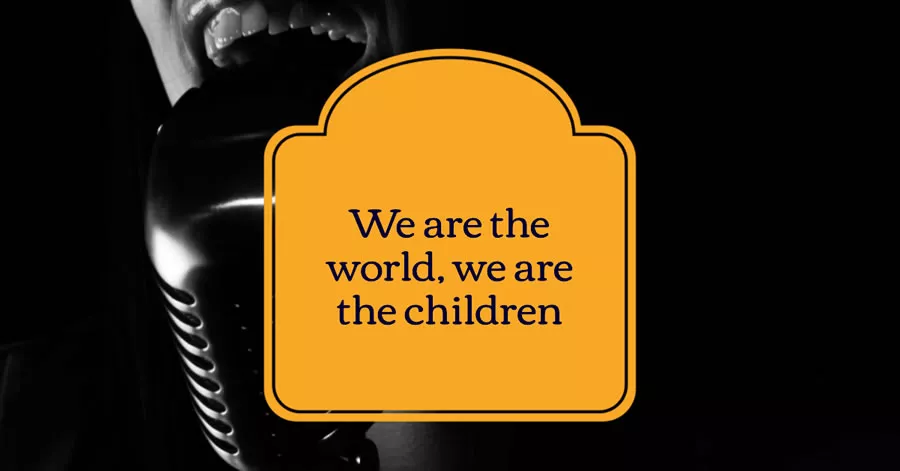 We Are The World