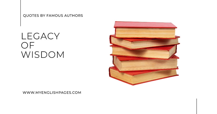 Quotes By Authors For English Language learners