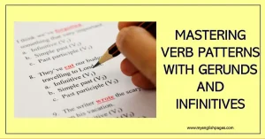 Gerund or infinitive lesson plan