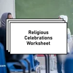 Religious Celebrations Worksheet