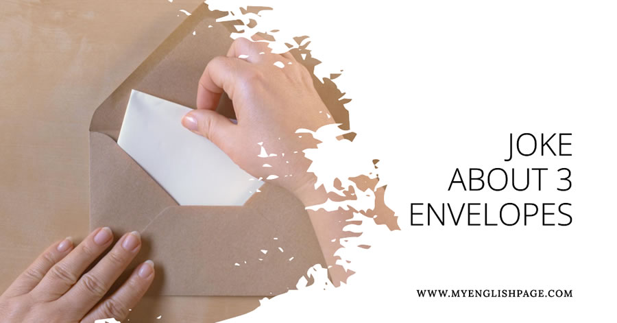 Joke About 3 Envelopes For English Learners