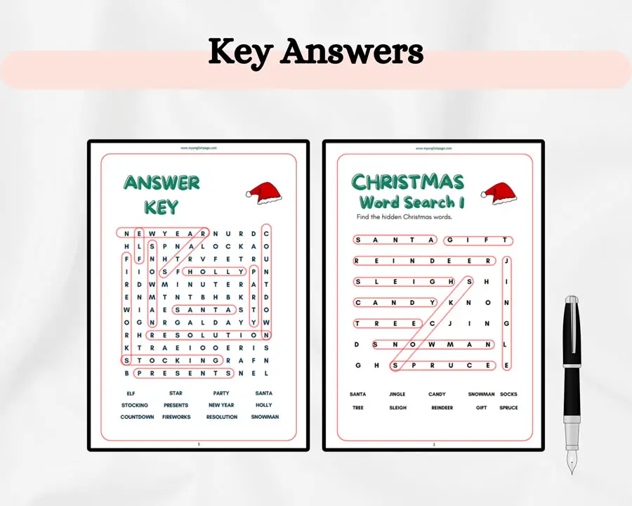 🎄 Christmas Activities Worksheets Free Printable for Kids 🎄 - Image 3