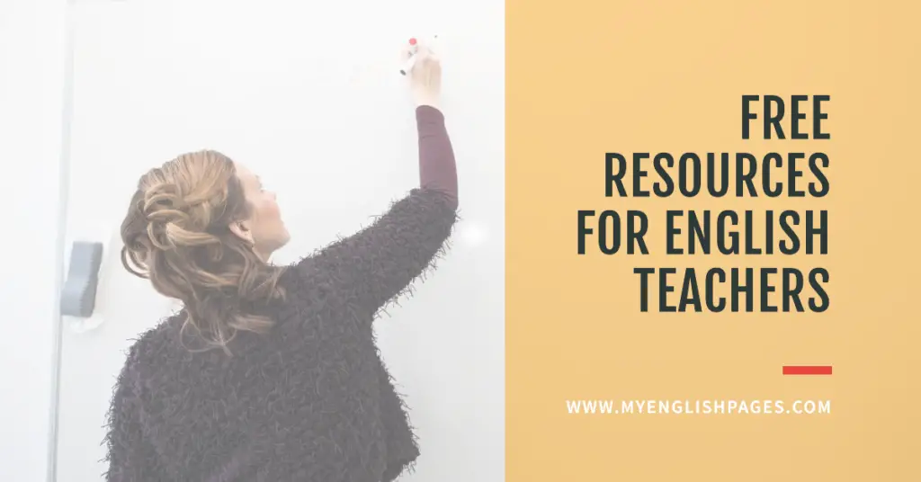 Free resources for English language teachers