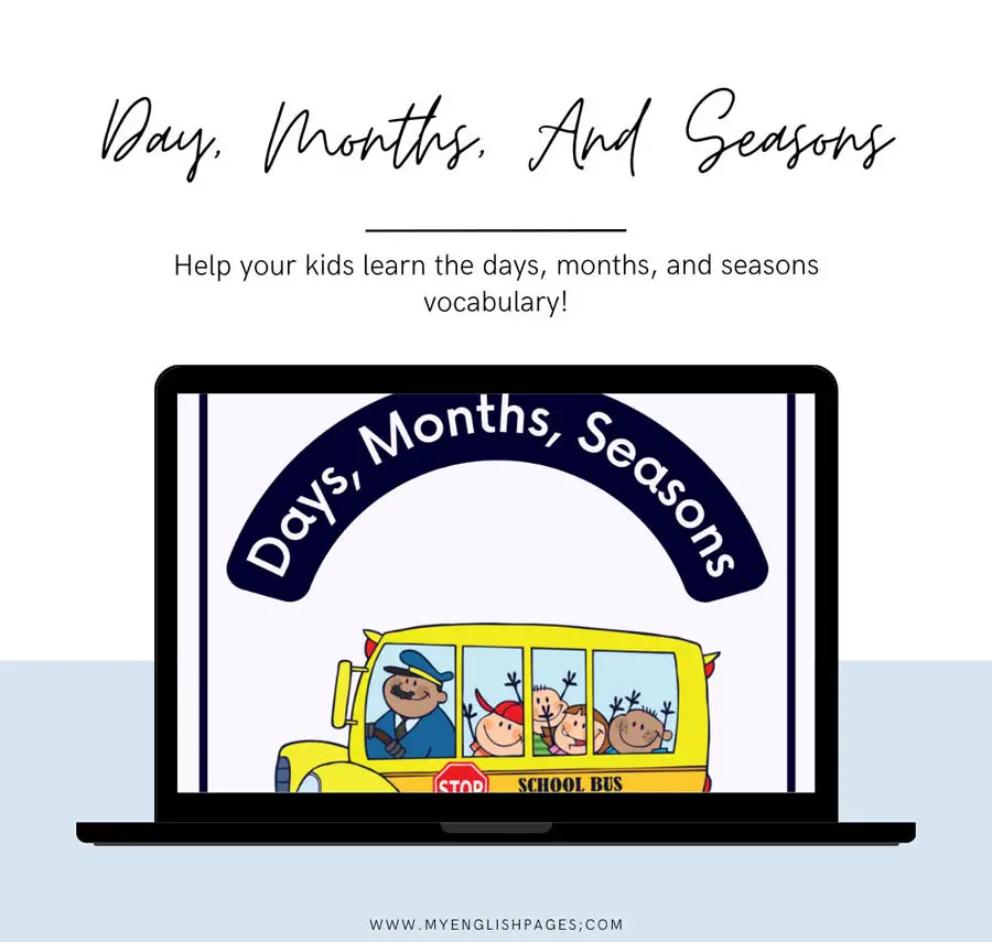 Days Months and Seasons Worksheet