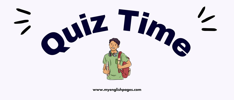 Quiz Time For English Learners