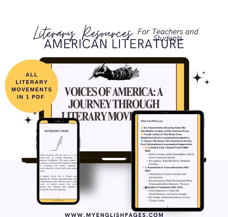 American Literature Summary PDF
