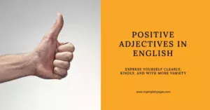 Positive Adjective Words
