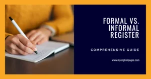 Formal vs Informal Register