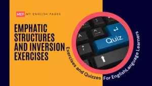 Emphatic Structures and Inversion Exercises with Answers