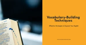Vocabulary Building Techniques