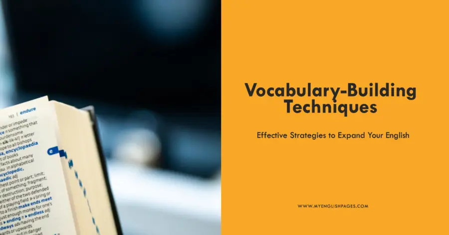 Vocabulary Building Techniques