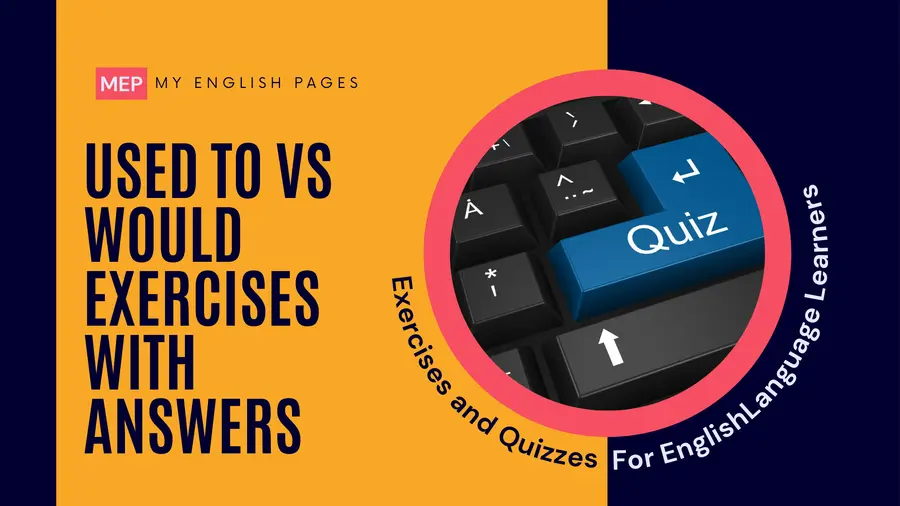 Used To vs Would Exercises With Answers